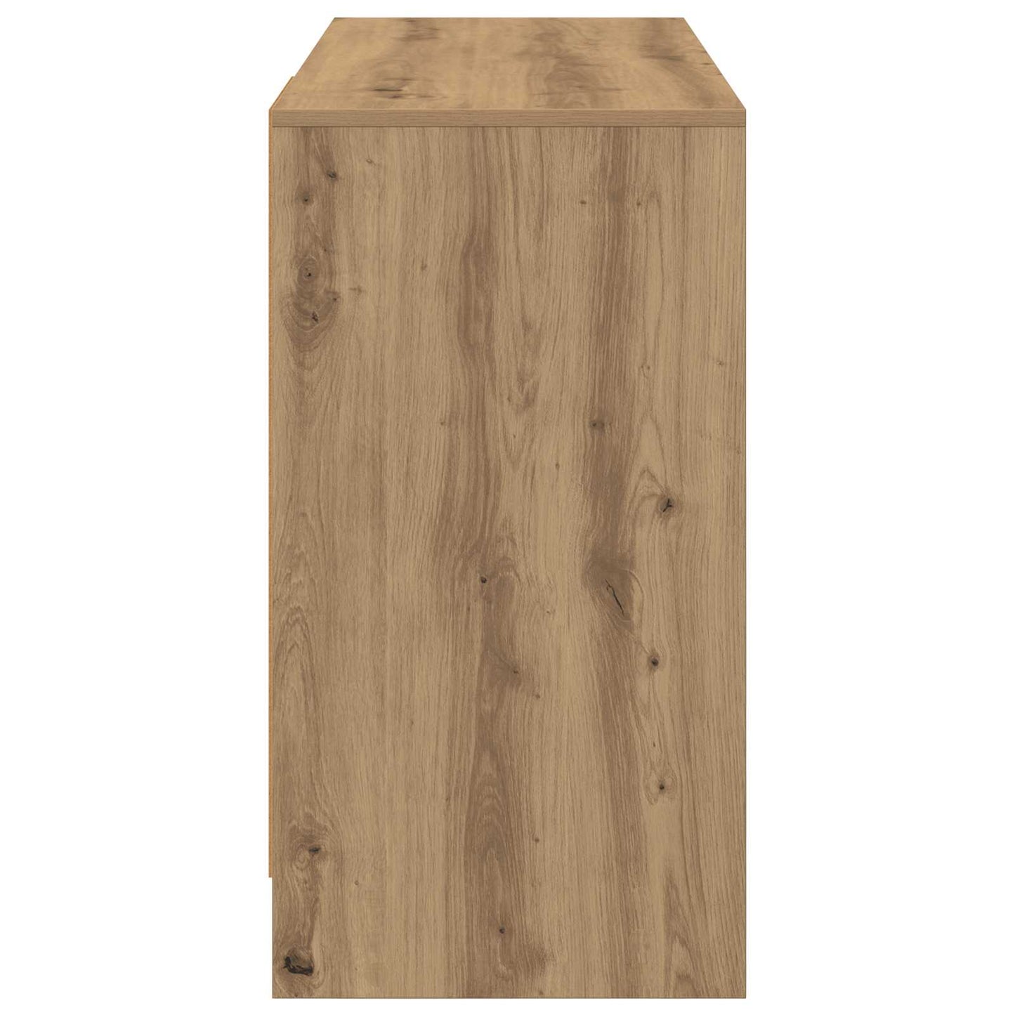 vidaXL Desk with Drawer Artisan Oak 100 x 40 x 75 cm Engineered Wood