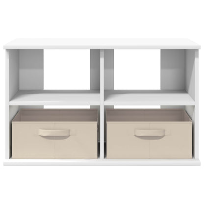 vidaXL TV stand with Drawer White 79 x 40 x 48 cm