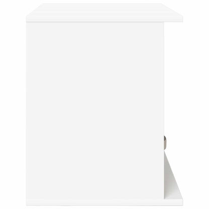 vidaXL TV stand with Drawer White 79 x 40 x 48 cm