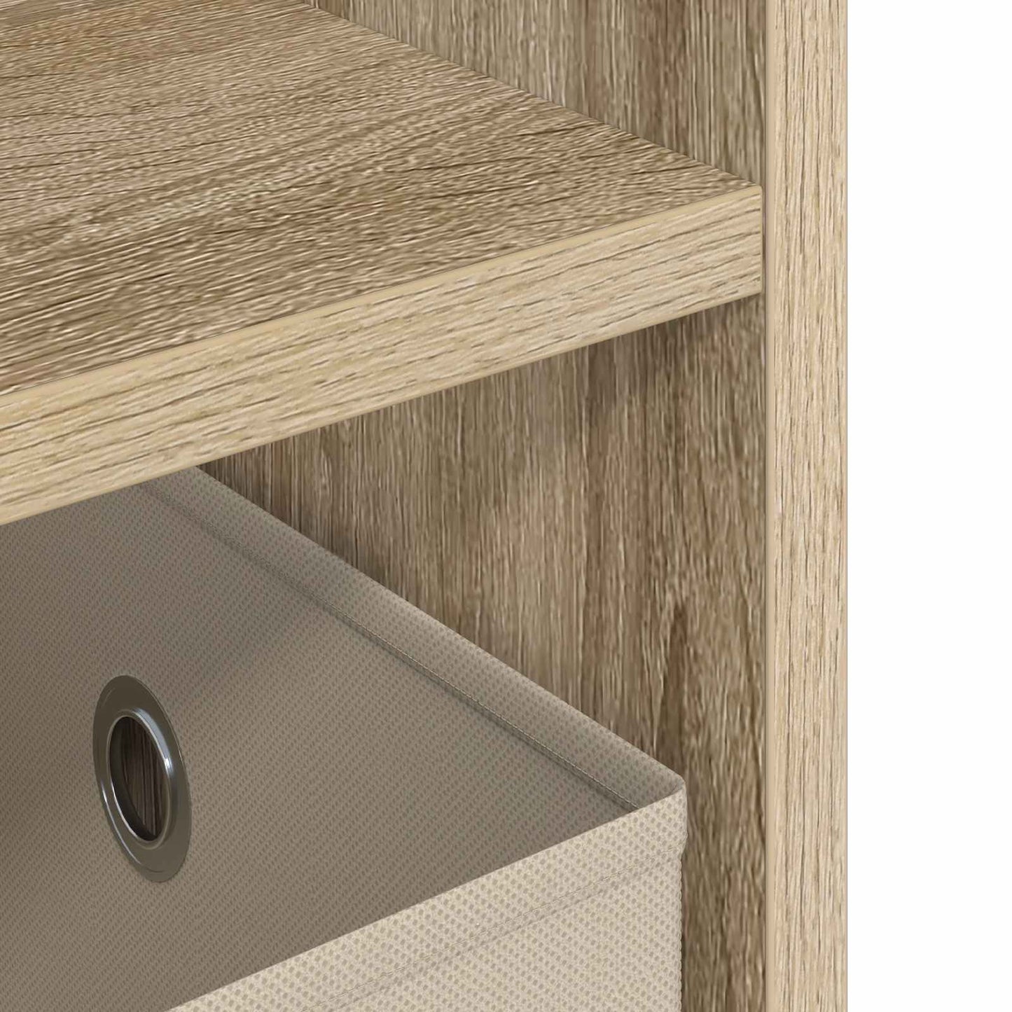 vidaXL TV stand with Drawer Sonoma Oak 79 x 40 x 48 cm