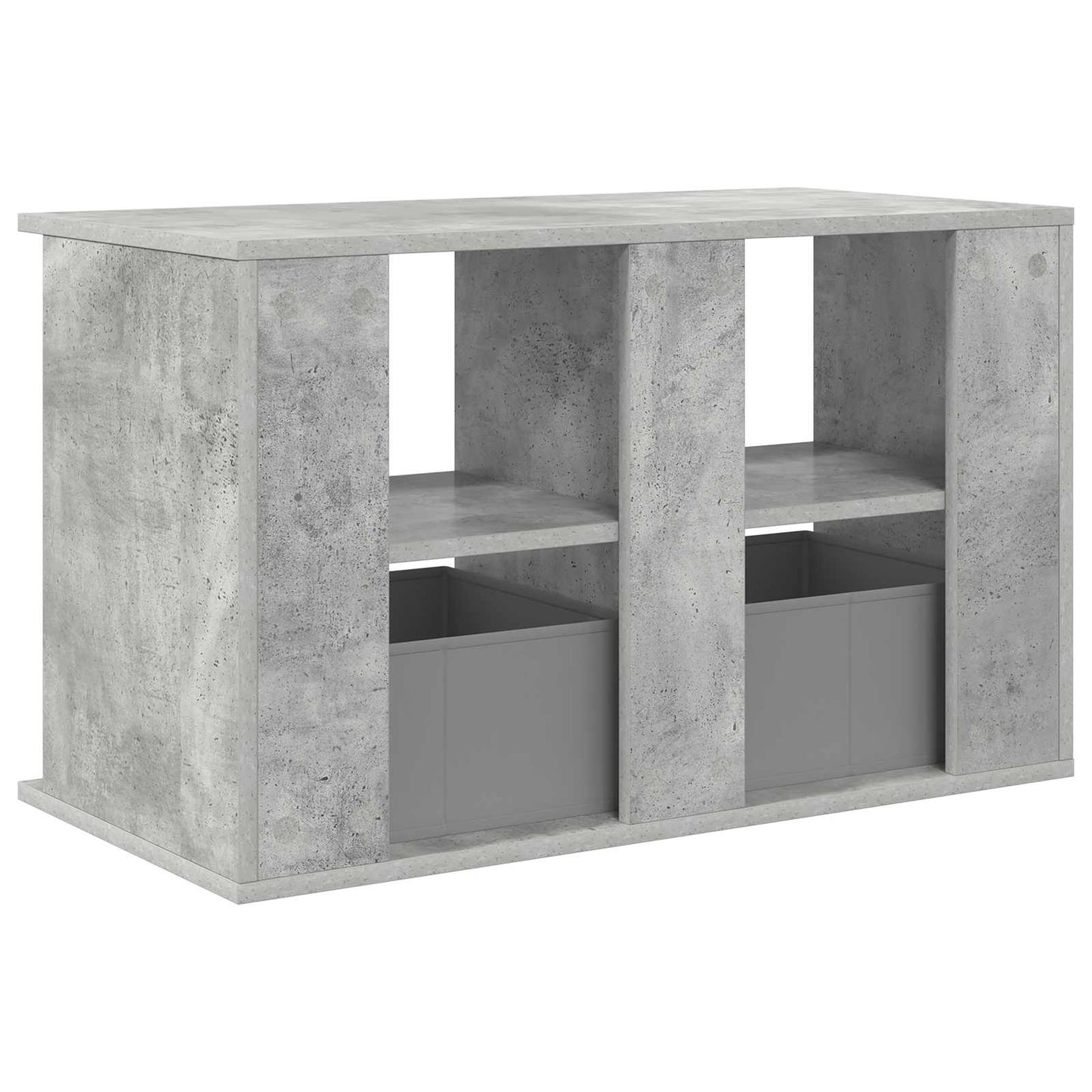 vidaXL TV stand with Drawer Concrete Grey 79 x 40 x 48 cm