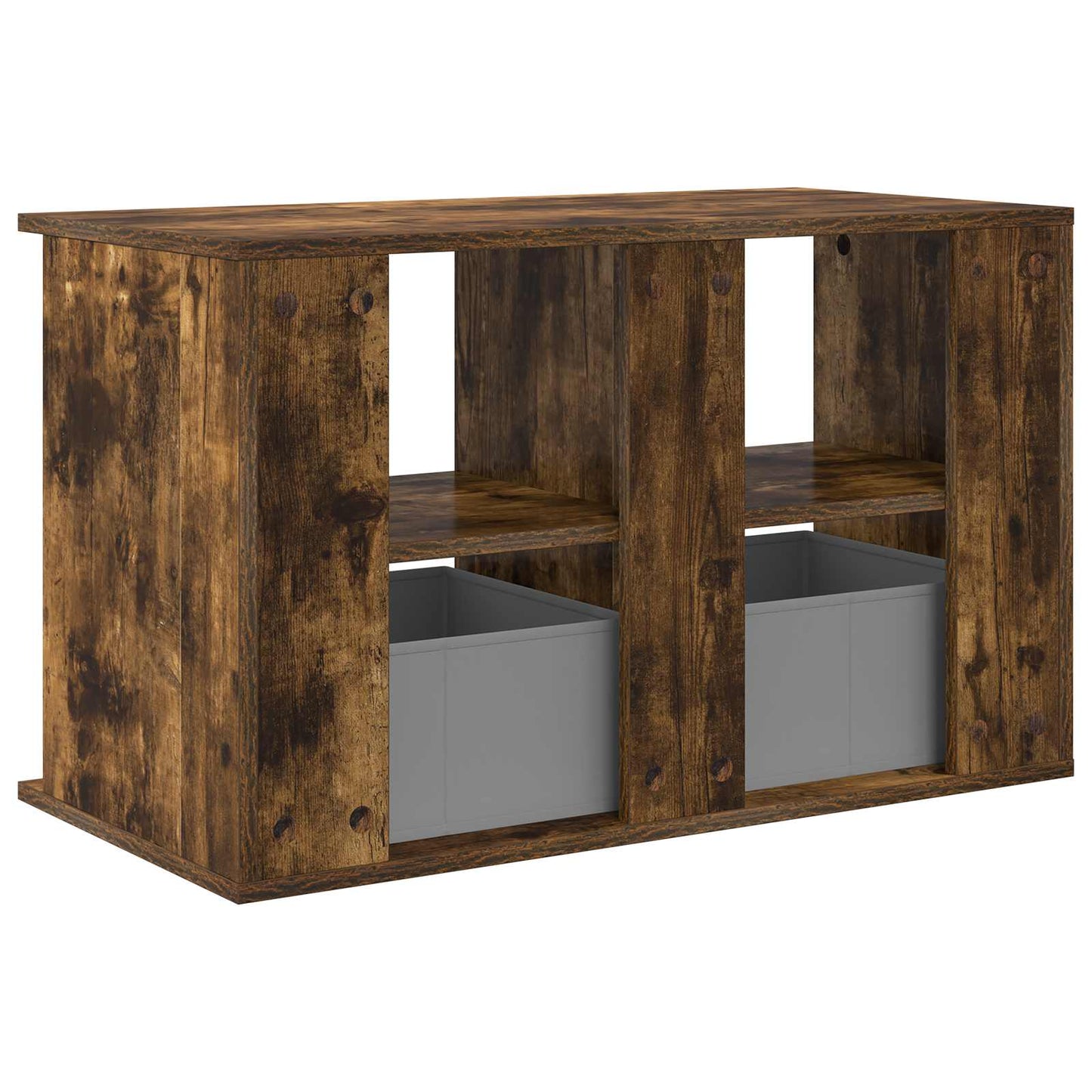 vidaXL TV stand with Drawer Smoked Oak 79 x 40 x 48 cm