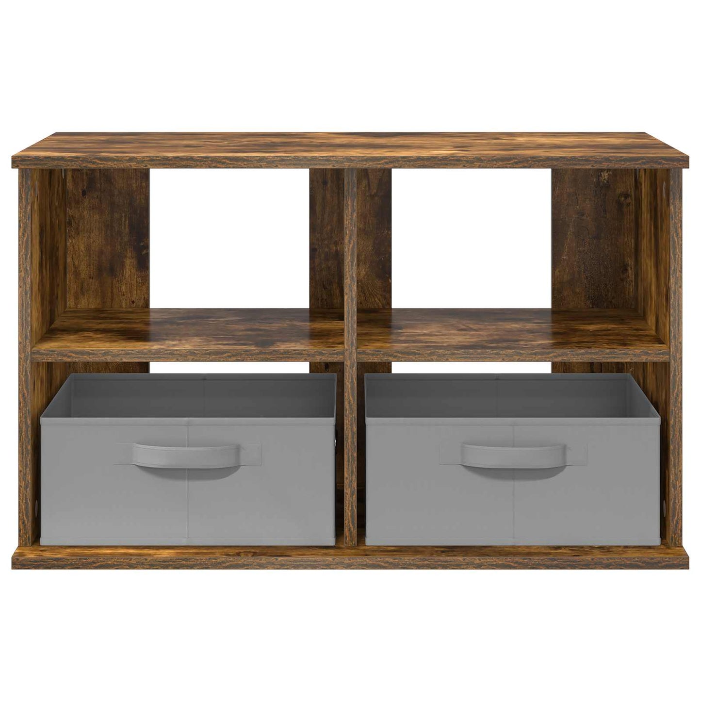 vidaXL TV stand with Drawer Smoked Oak 79 x 40 x 48 cm