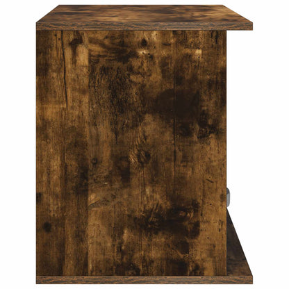 vidaXL TV stand with Drawer Smoked Oak 79 x 40 x 48 cm