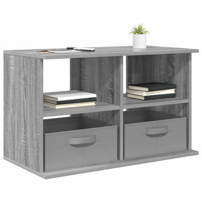 vidaXL TV stand with Drawer Grey Sonoma 79 x 40 x 48 cm