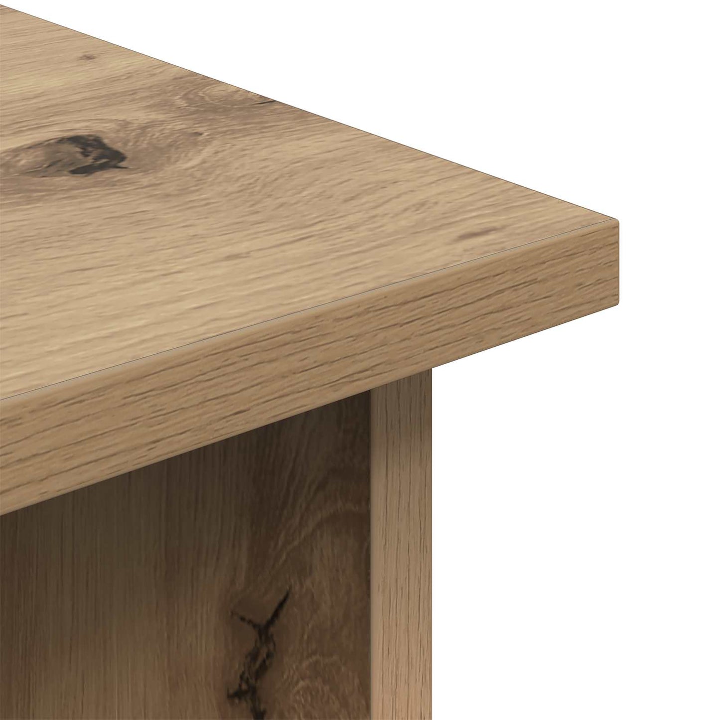 vidaXL TV stand 79 x 40 x 48 cm Artisan Oak