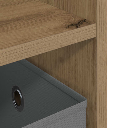 vidaXL TV stand 79 x 40 x 48 cm Artisan Oak