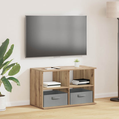 vidaXL TV stand 79 x 40 x 48 cm Artisan Oak
