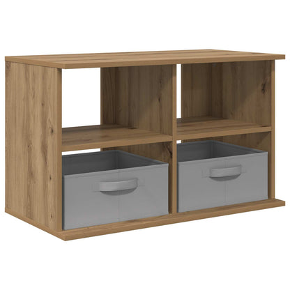 vidaXL TV stand 79 x 40 x 48 cm Artisan Oak