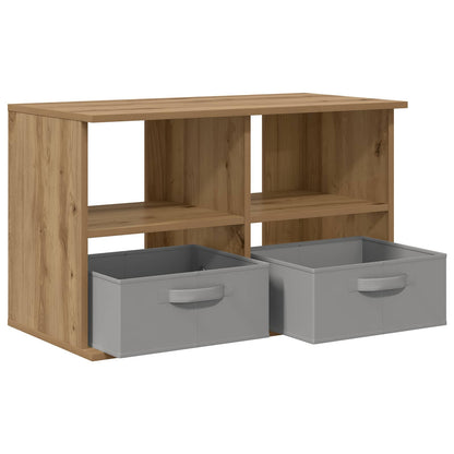 vidaXL TV stand 79 x 40 x 48 cm Artisan Oak