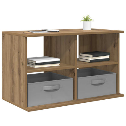 vidaXL TV stand 79 x 40 x 48 cm Artisan Oak