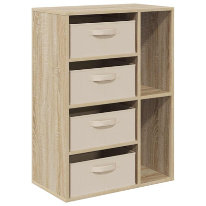 vidaXL Sideboard with Drawer Sonoma Oak 60 x 33.5 x 84 cm