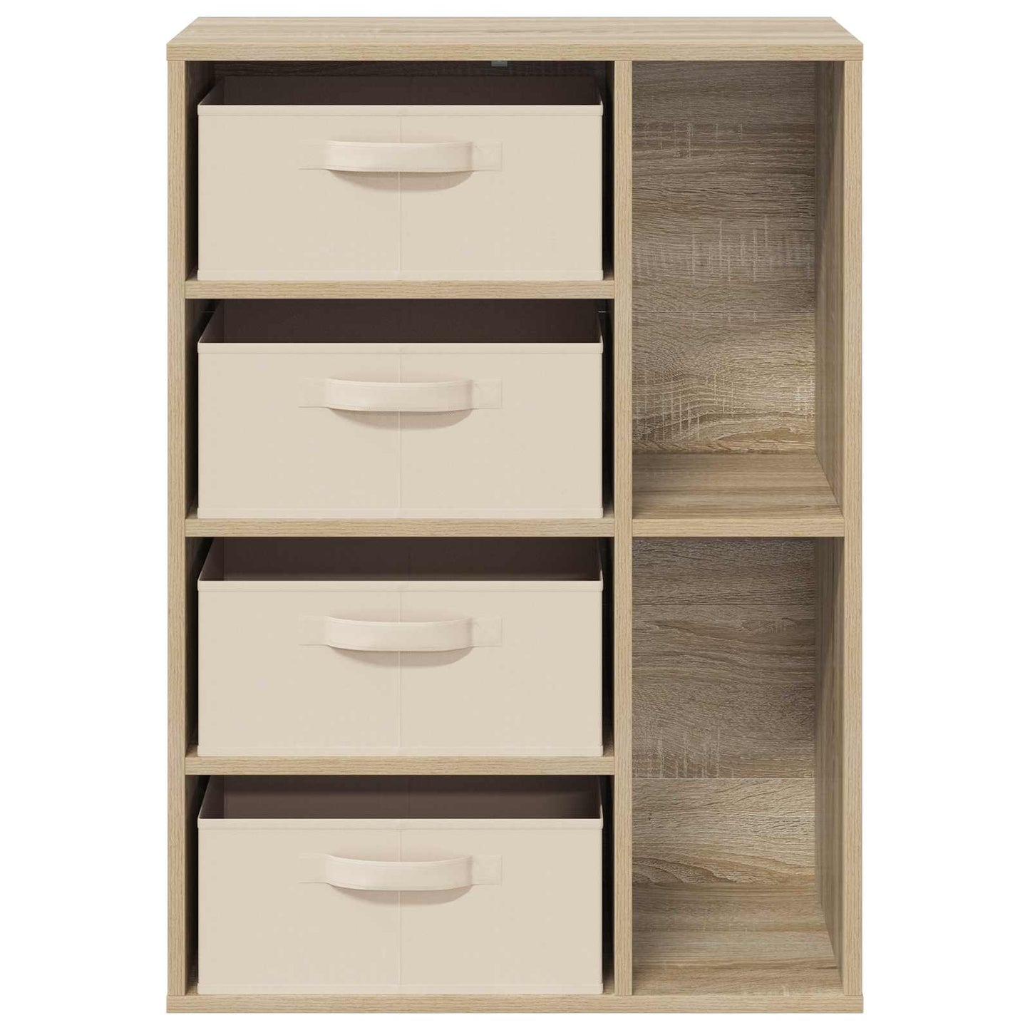vidaXL Sideboard with Drawer Sonoma Oak 60 x 33.5 x 84 cm