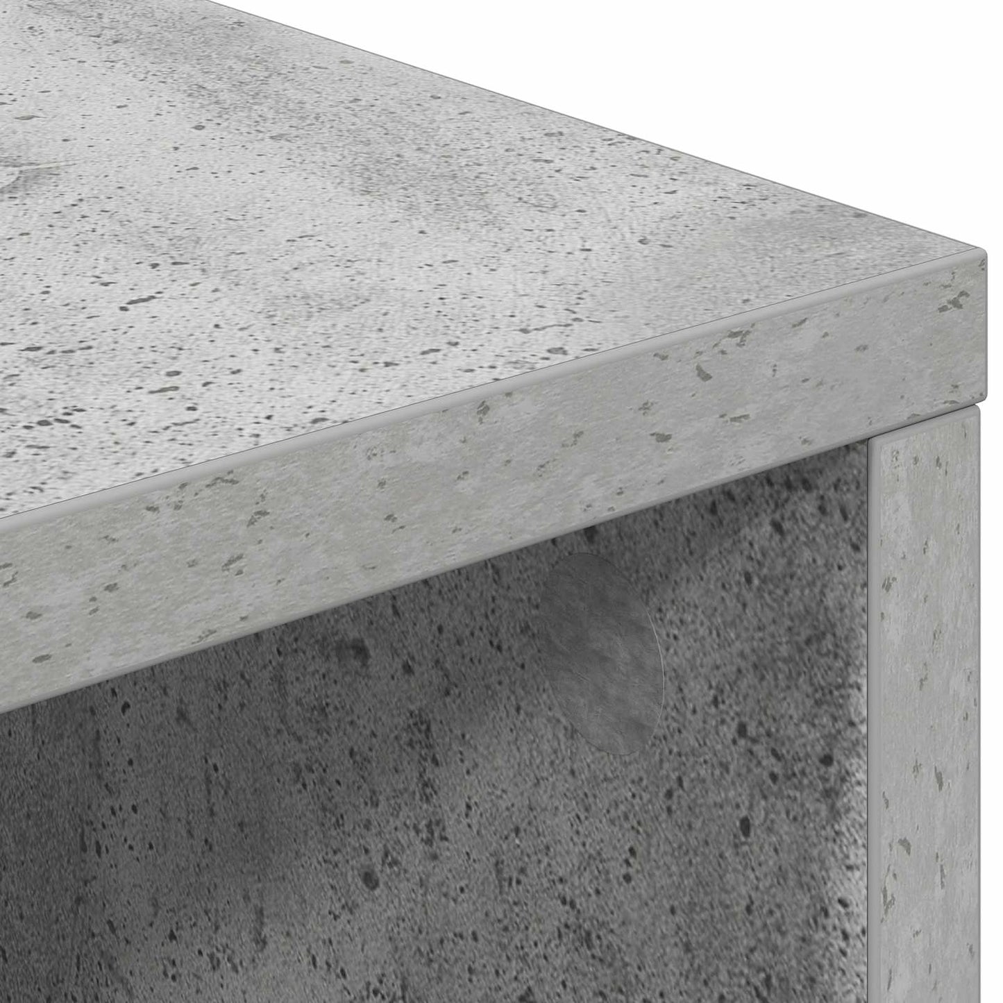 vidaXL Sideboard Concrete Grey 60 x 33.5 x 84 cm