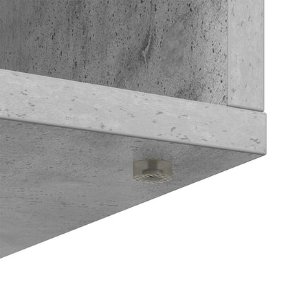 vidaXL Sideboard Concrete Grey 60 x 33.5 x 84 cm