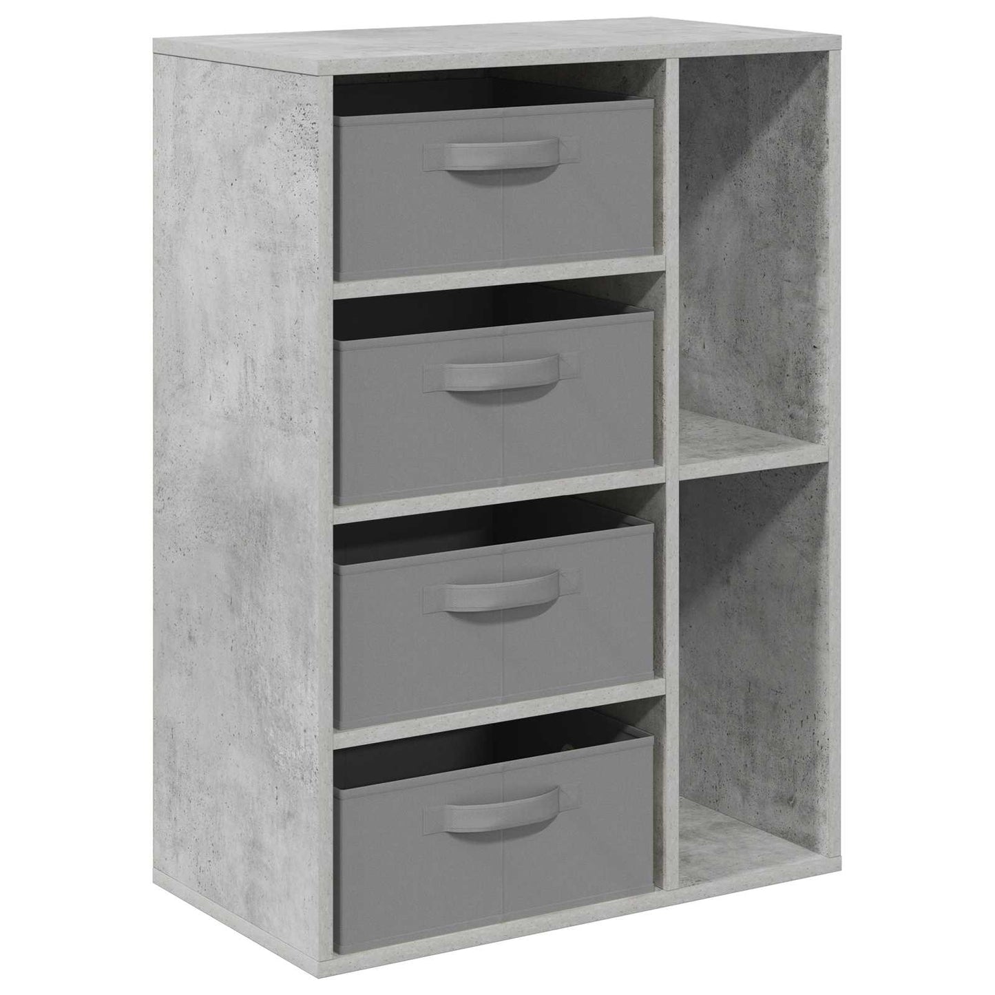 vidaXL Sideboard Concrete Grey 60 x 33.5 x 84 cm