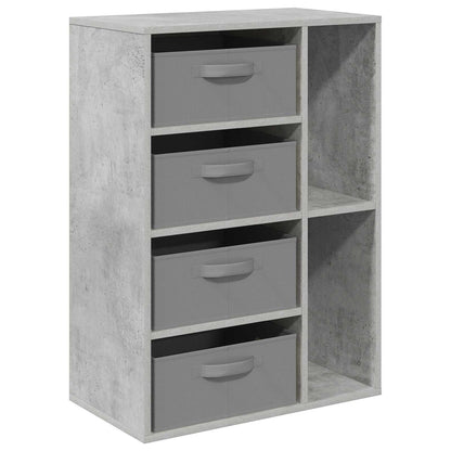 vidaXL Sideboard Concrete Grey 60 x 33.5 x 84 cm