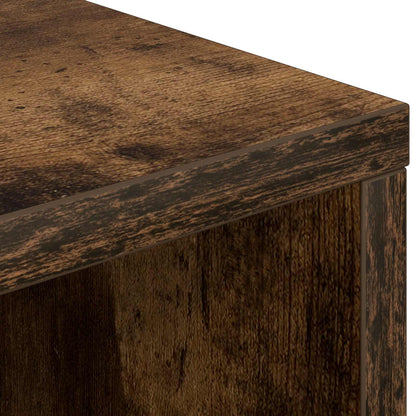 vidaXL Sideboard Smoked Oak 60 x 33.5 x 84 cm