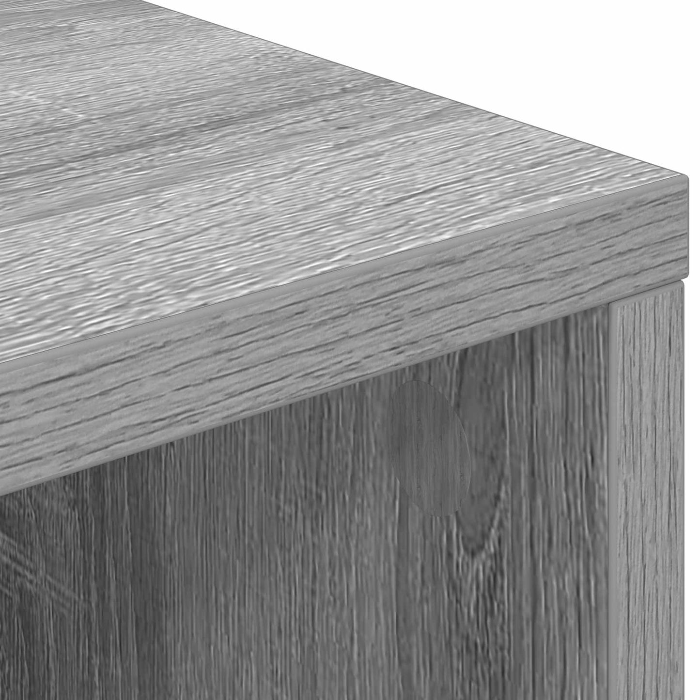 vidaXL Sideboard Grey Sonoma 60 x 33.5 x 84 cm