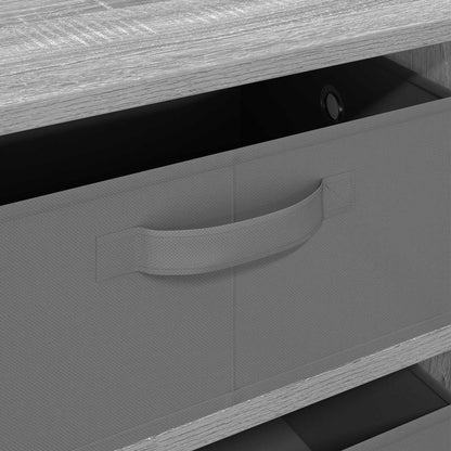 vidaXL Sideboard Grey Sonoma 60 x 33.5 x 84 cm