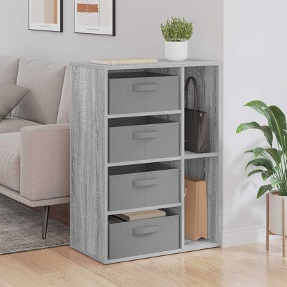vidaXL Sideboard Grey Sonoma 60 x 33.5 x 84 cm