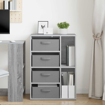 vidaXL Sideboard Grey Sonoma 60 x 33.5 x 84 cm