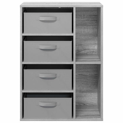 vidaXL Sideboard Grey Sonoma 60 x 33.5 x 84 cm