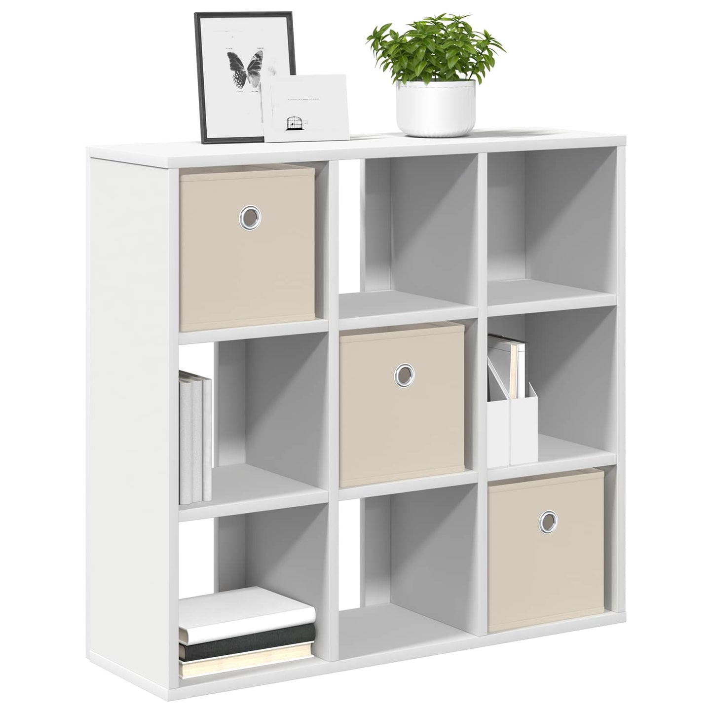 vidaXL Sideboard with Drawer White 73.5 x 24 x 69.5 cm