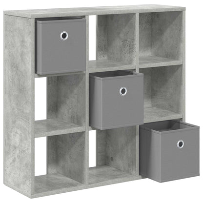 vidaXL Sideboard with Drawer Concrete Grey 73.5 x 24 x 69.5 cm