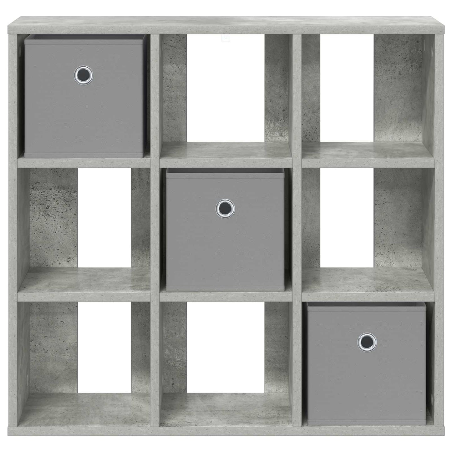 vidaXL Sideboard with Drawer Concrete Grey 73.5 x 24 x 69.5 cm