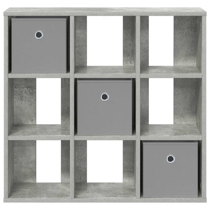 vidaXL Sideboard with Drawer Concrete Grey 73.5 x 24 x 69.5 cm