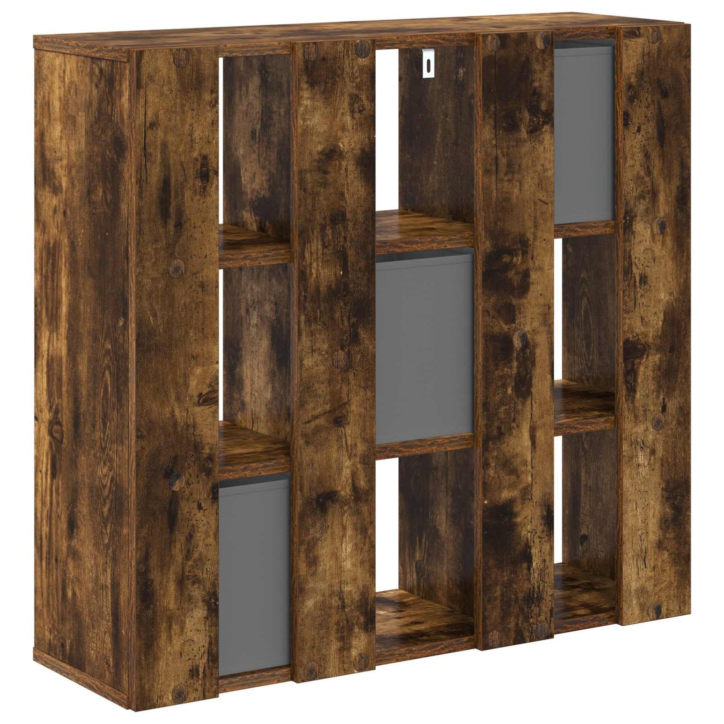 vidaXL Sideboard with Drawer Smoked Oak 73.5 x 24 x 69.5 cm