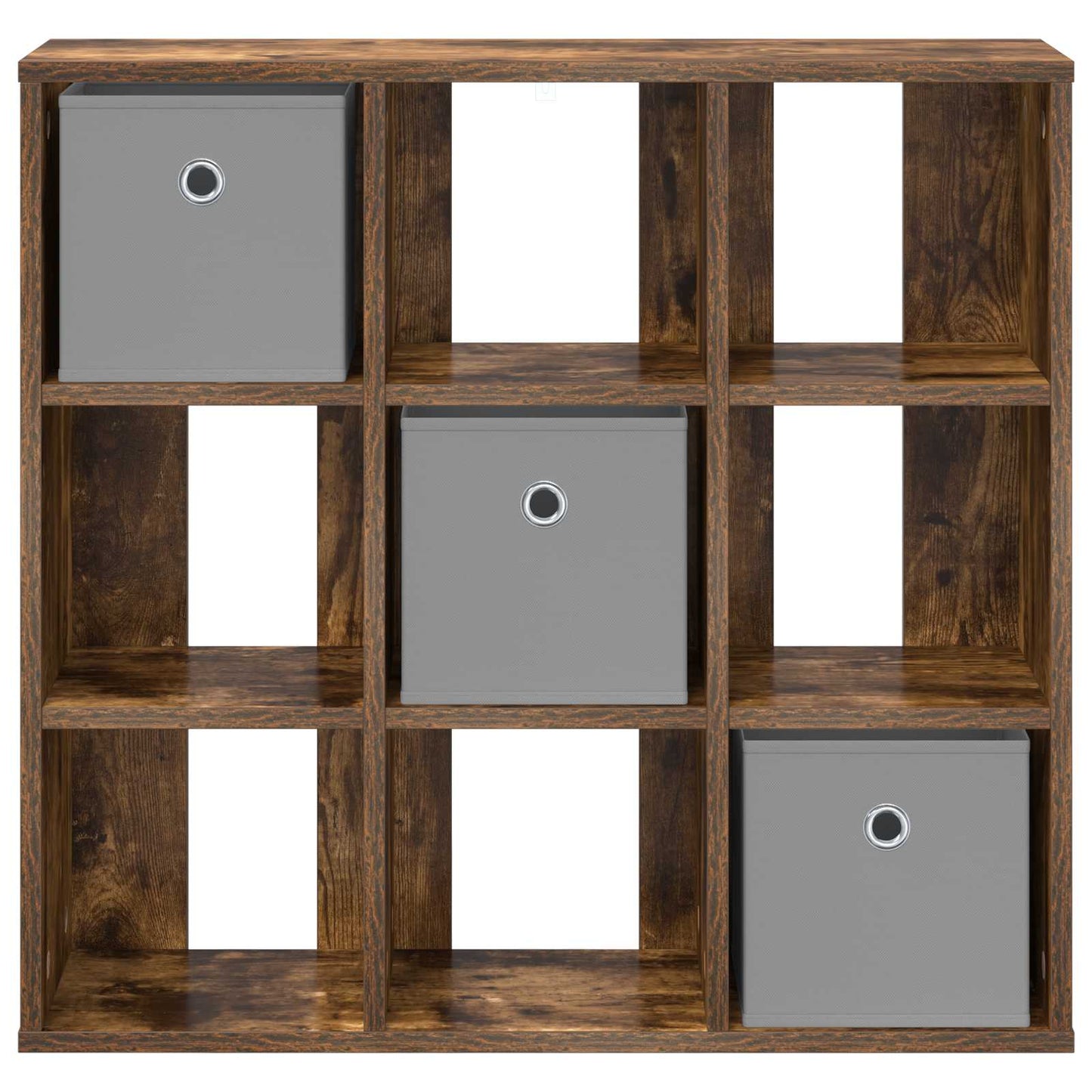 vidaXL Sideboard with Drawer Smoked Oak 73.5 x 24 x 69.5 cm