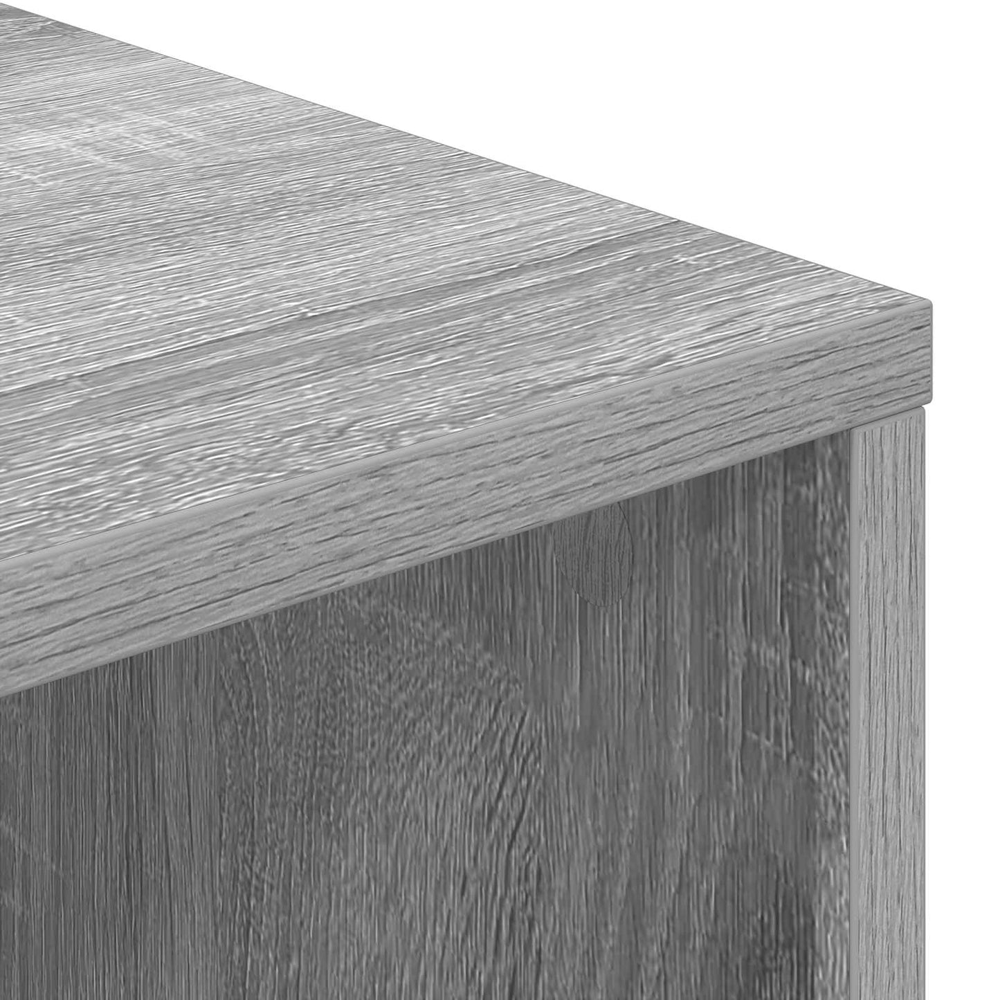 vidaXL Sideboard with Drawer Grey Sonoma 73.5 x 24 x 69.5 cm