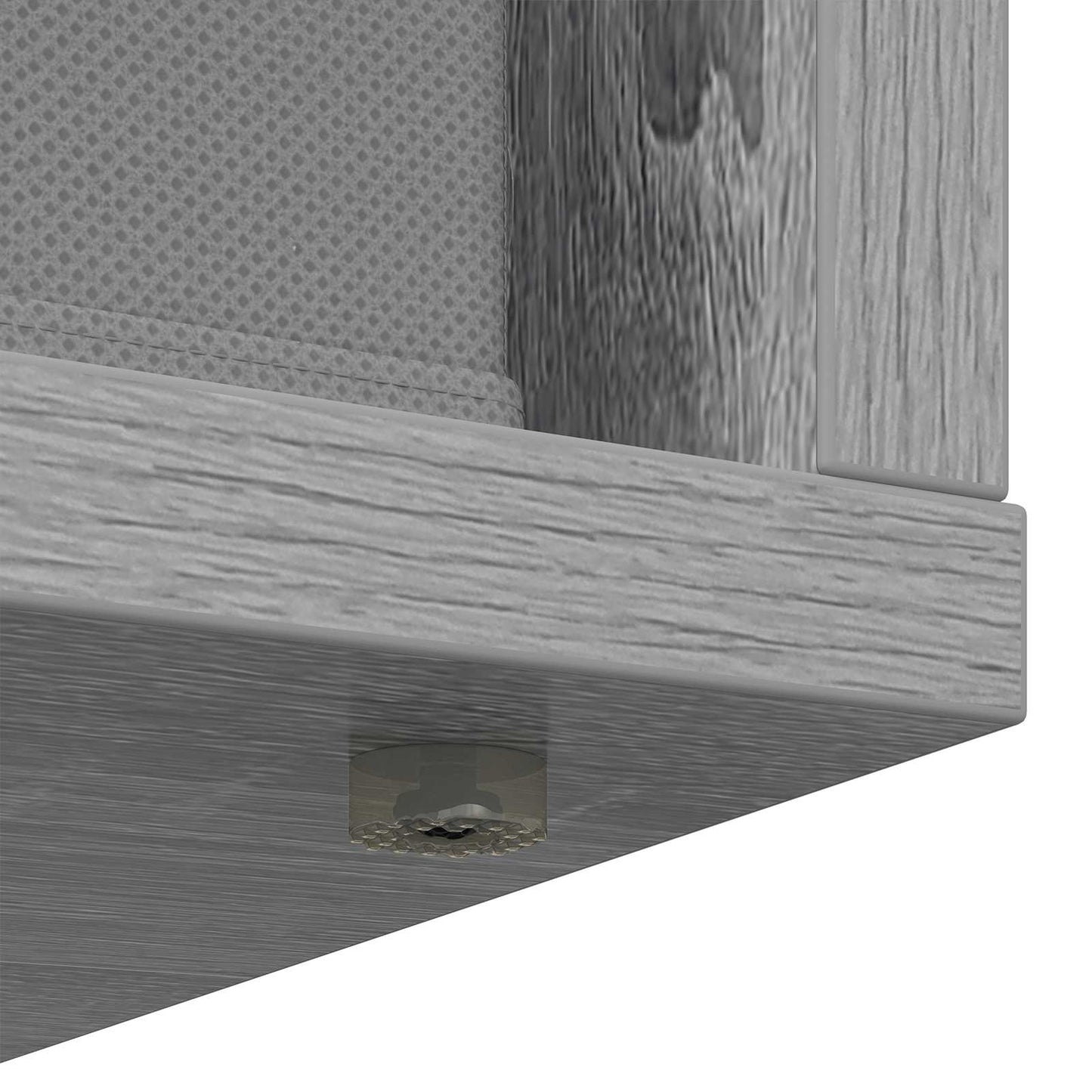 vidaXL Sideboard with Drawer Grey Sonoma 73.5 x 24 x 69.5 cm