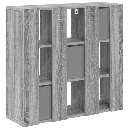 vidaXL Sideboard with Drawer Grey Sonoma 73.5 x 24 x 69.5 cm
