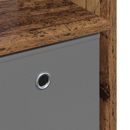 vidaXL Sideboard with Drawer Old Wood 73.5 x 24 x 69.5 cm