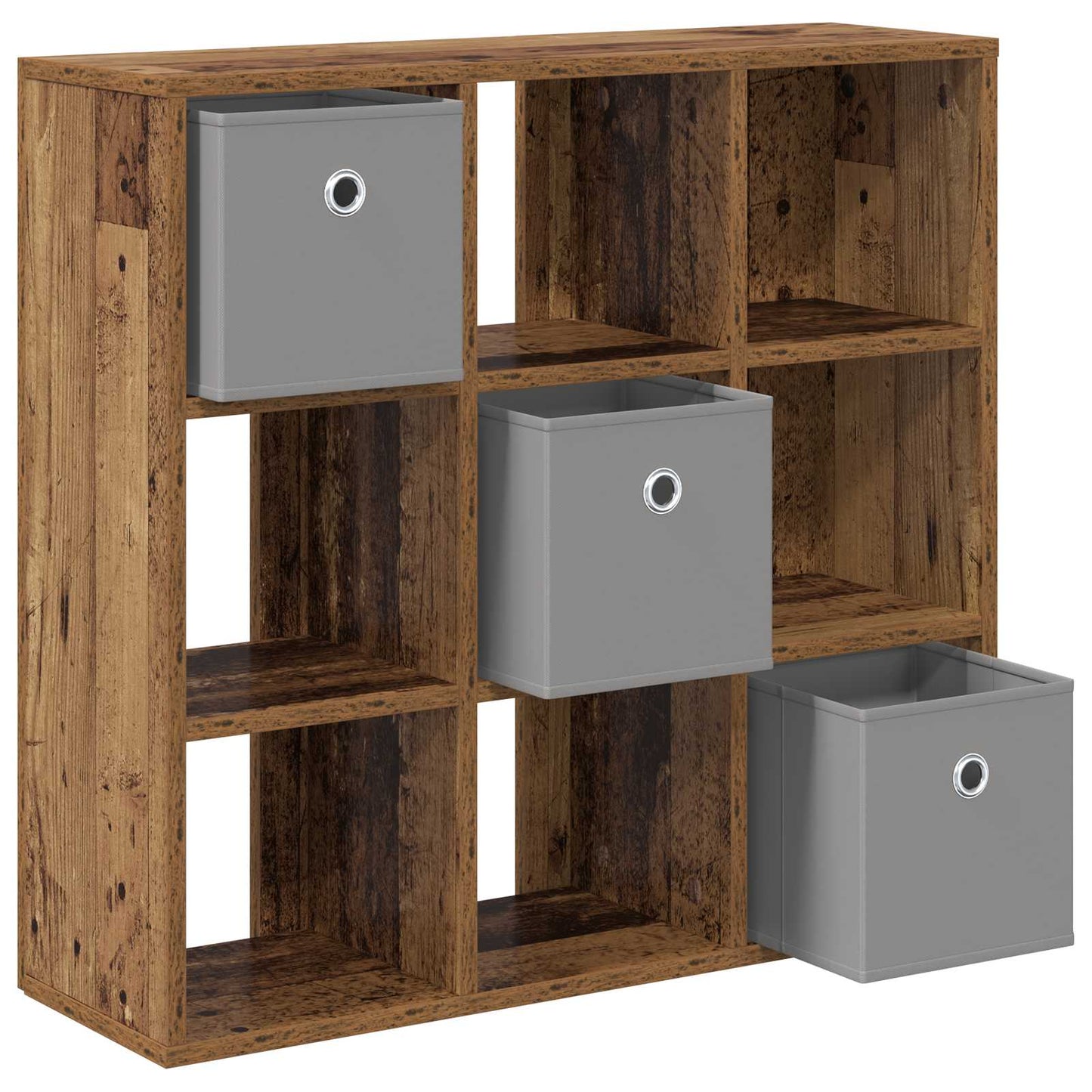vidaXL Sideboard with Drawer Old Wood 73.5 x 24 x 69.5 cm