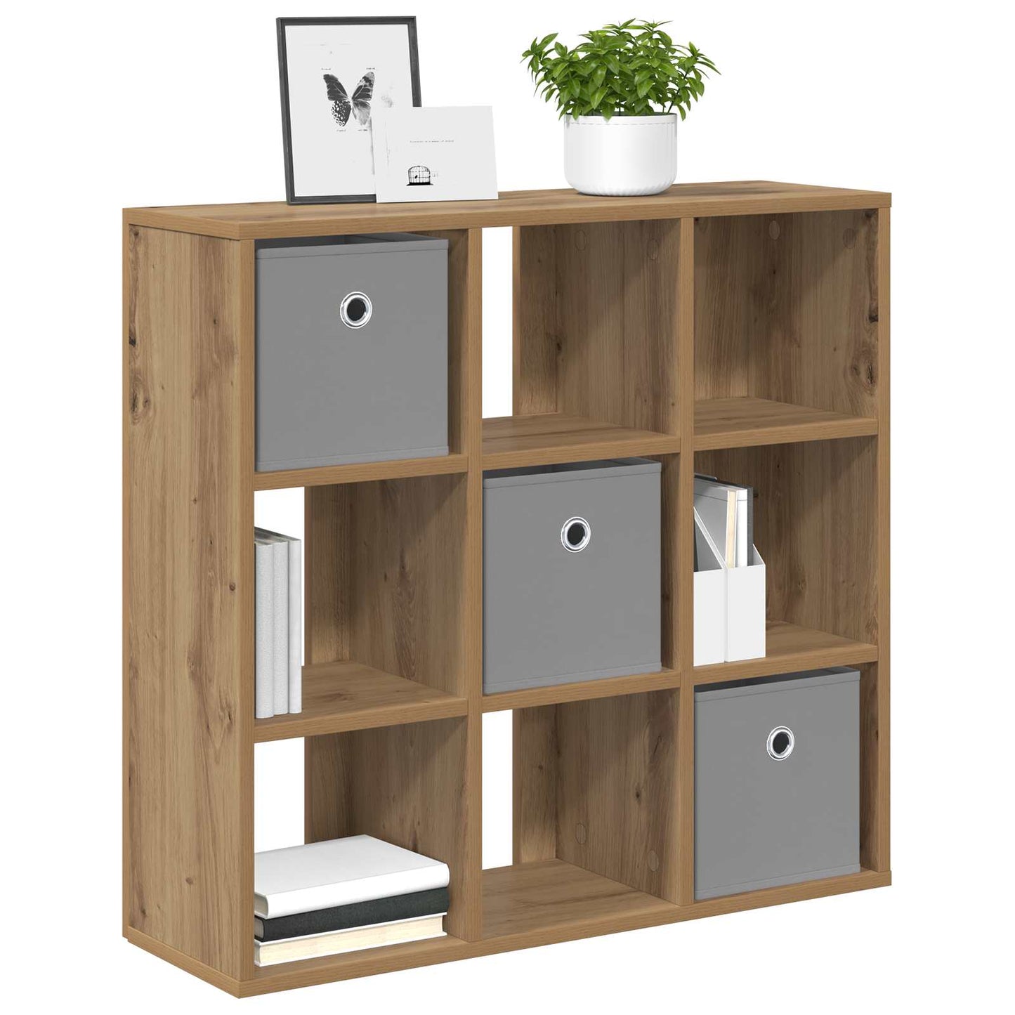 vidaXL Sideboard with Drawer Artisan Oak 73.5 x 24 x 69.5 cm