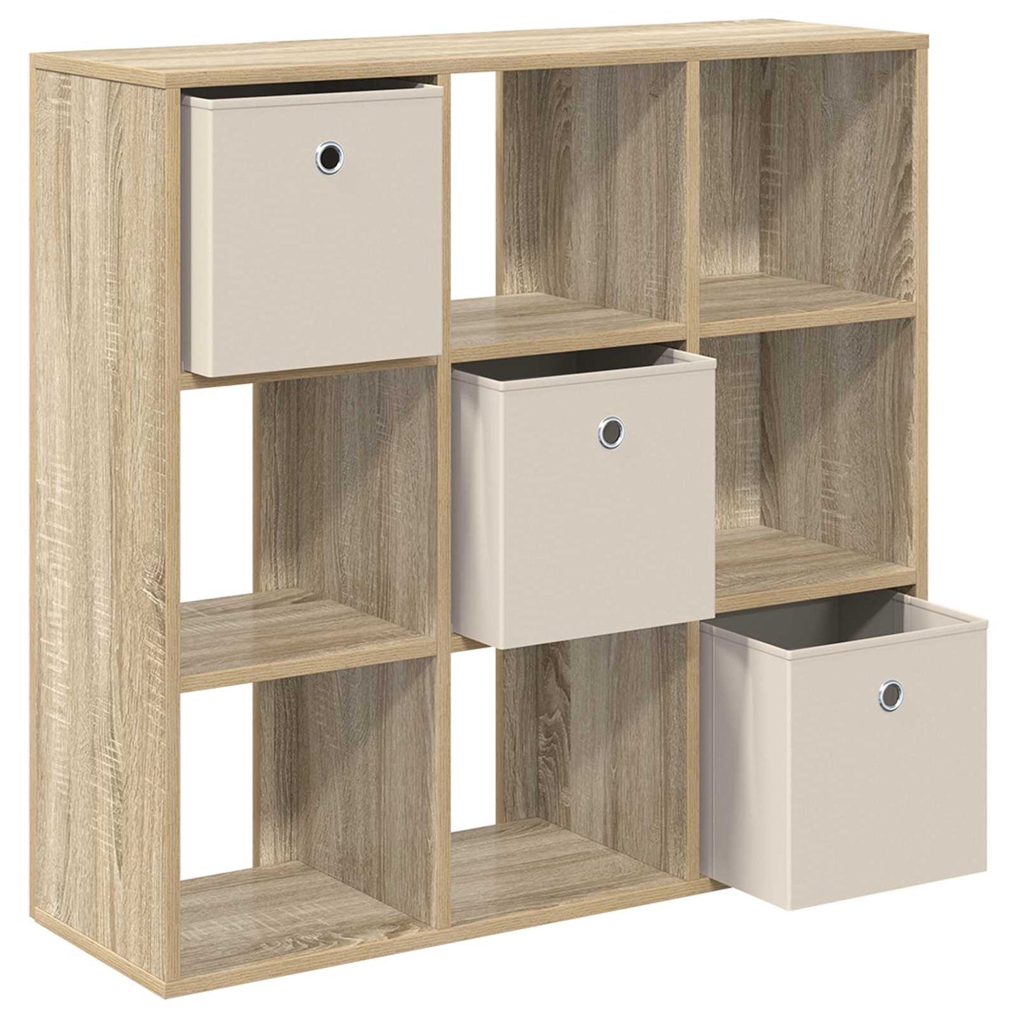 vidaXL Sideboard with Drawer Sonoma Oak 88.5 x 29 x 84.5 cm