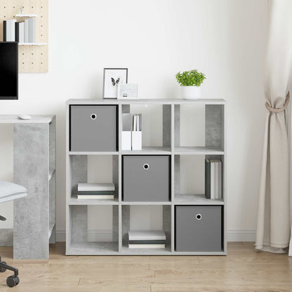 vidaXL Sideboard with Drawer Concrete Grey 88.5 x 29 x 84.5 cm