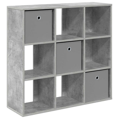 vidaXL Sideboard with Drawer Concrete Grey 88.5 x 29 x 84.5 cm