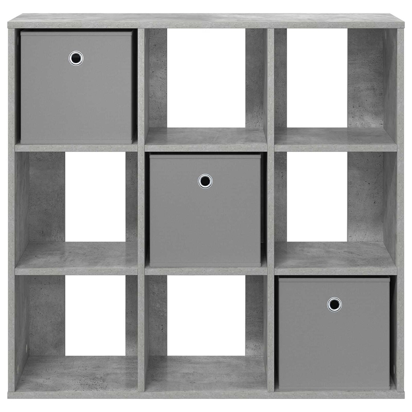 vidaXL Sideboard with Drawer Concrete Grey 88.5 x 29 x 84.5 cm