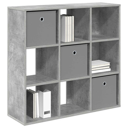 vidaXL Sideboard with Drawer Concrete Grey 88.5 x 29 x 84.5 cm