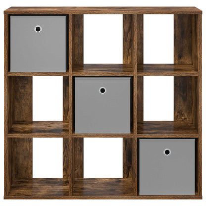 vidaXL Sideboard with Drawer Smoked Oak 88.5 x 29 x 84.5 cm