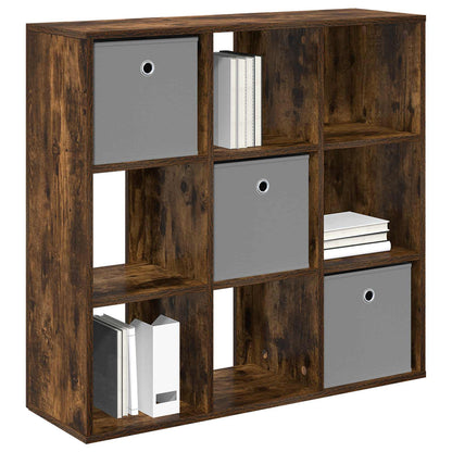 vidaXL Sideboard with Drawer Smoked Oak 88.5 x 29 x 84.5 cm