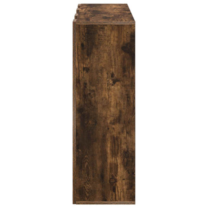 vidaXL Sideboard with Drawer Smoked Oak 88.5 x 29 x 84.5 cm