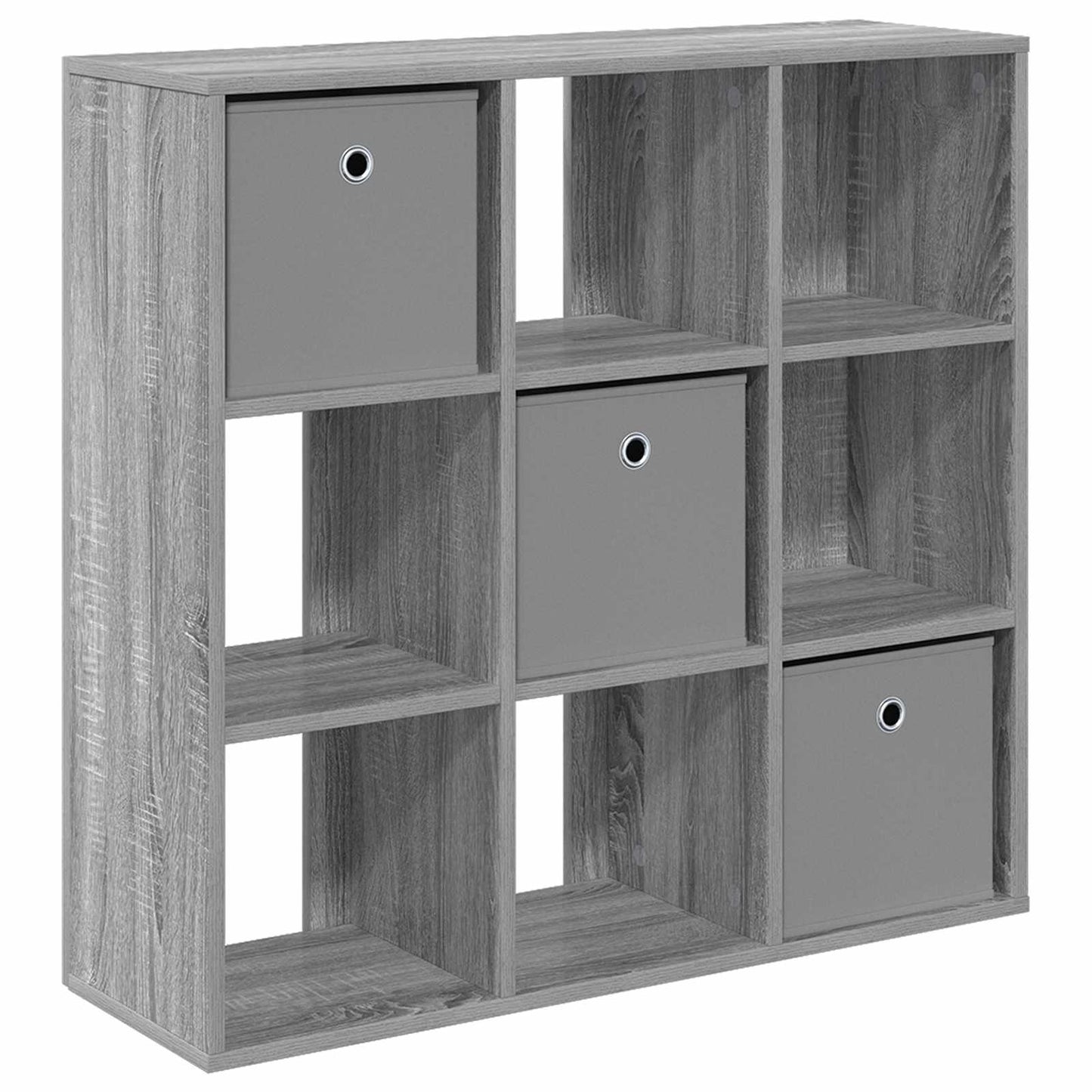 vidaXL Sideboard with Drawer Grey Sonoma 88.5 x 29 x 84.5 cm