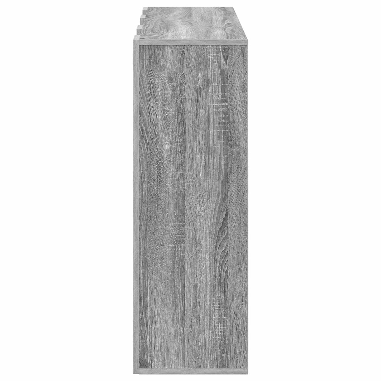 vidaXL Sideboard with Drawer Grey Sonoma 88.5 x 29 x 84.5 cm