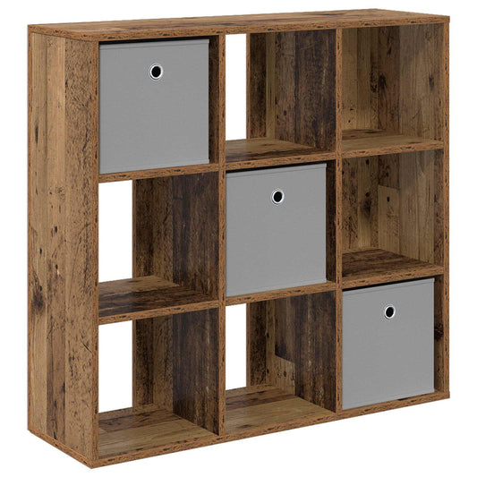 vidaXL Sideboard with Drawer Old Wood 88.5 x 29 x 84.5 cm